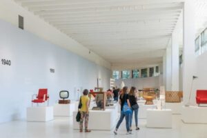 Una sala del Museo del Design Italiano