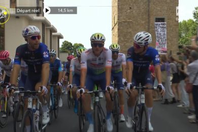 Protesta italiana al Tour de France contro il nuovo CdS
