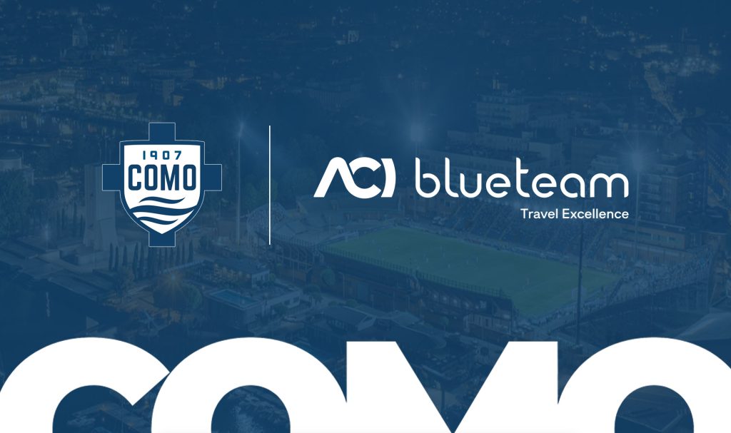 ACI blueteam e Lario Business Club a bordo campo in Serie A con il Como