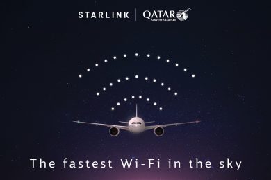 Connettività degli aerei Qatar Airways