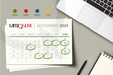 Scioperi treni novembre 2024 calendario