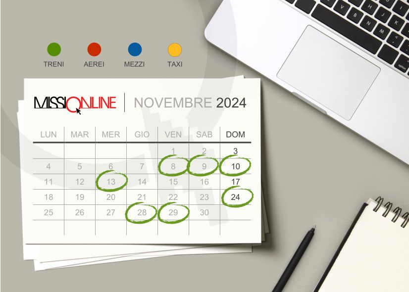 Scioperi treni novembre 2024 calendario