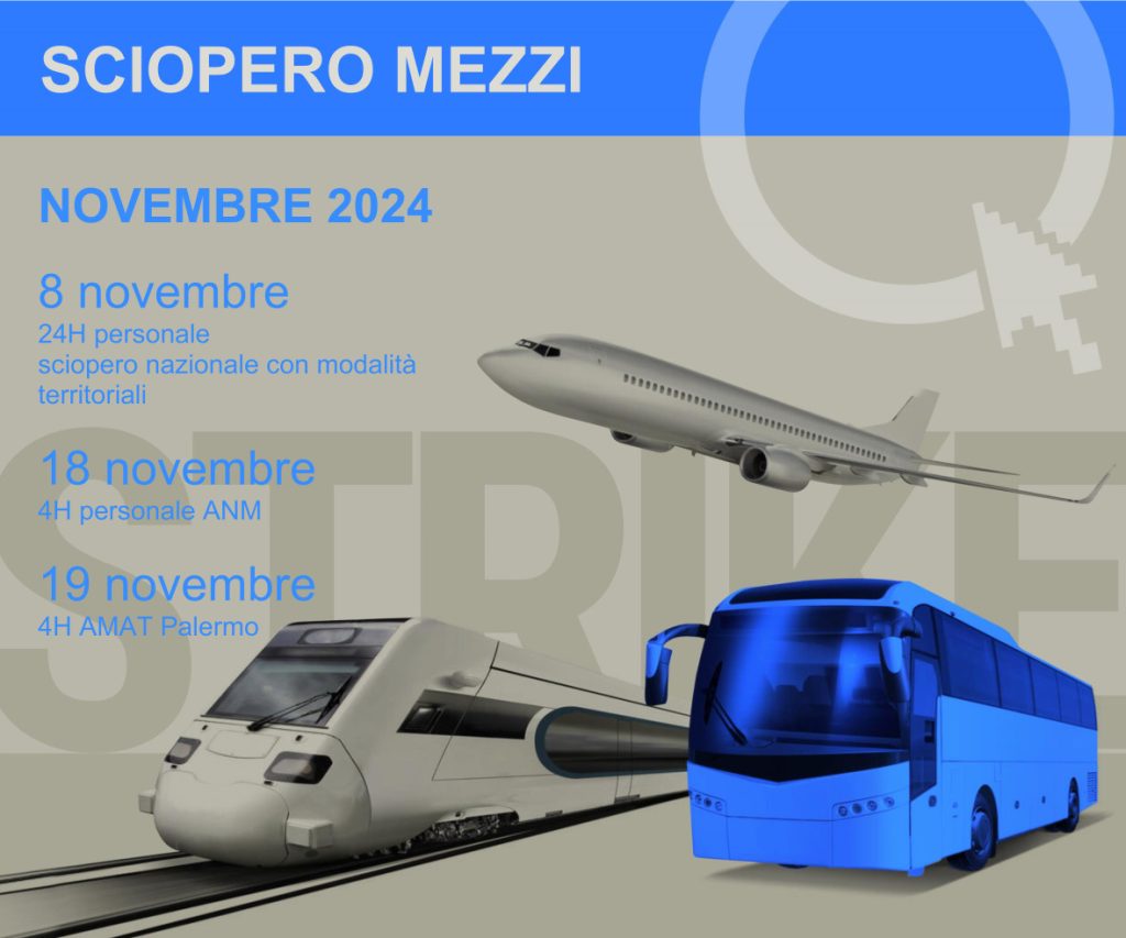 Sciopero Mezzi novembre 2024