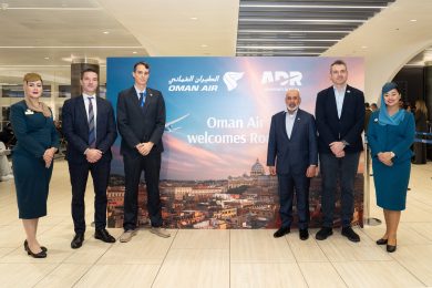 Oman Air, Volo Roma Muscat