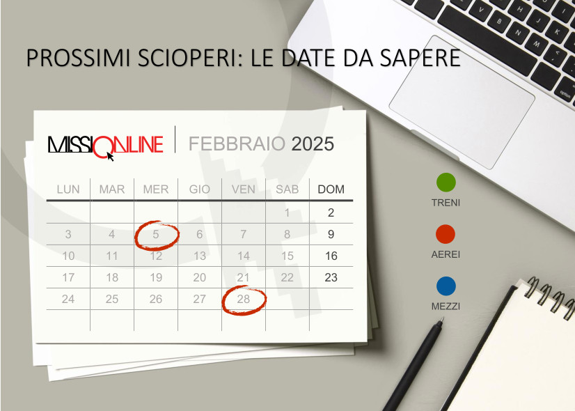 scioperi aerei gennaio 2025