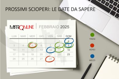 scioperi febbraio 2025