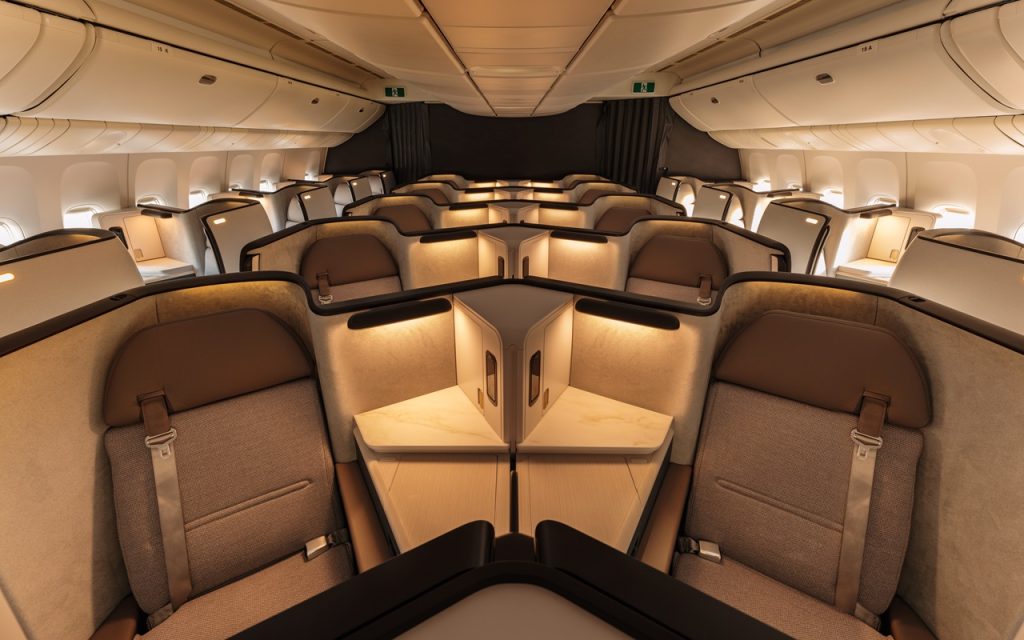 Business class Cathay Pacific