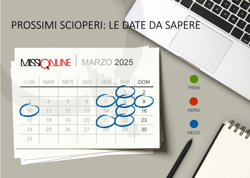 scioperi mezzi marzo 2025